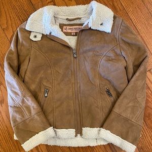 COPY - Girls Leather Coat M (10/12)